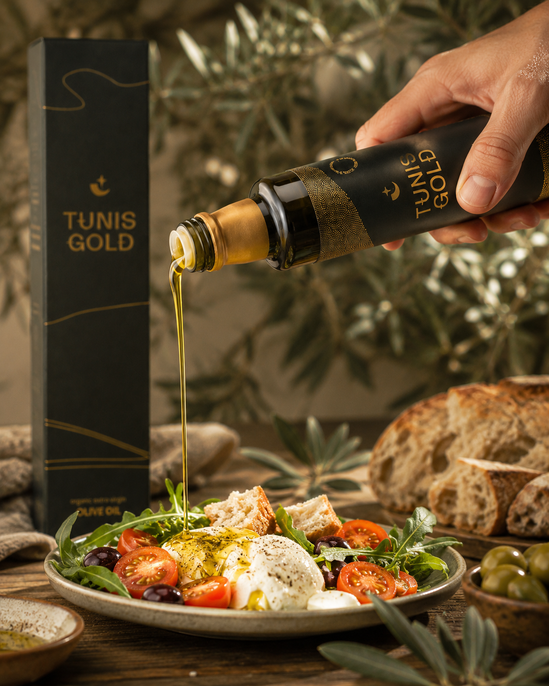 Tunis Gold - Biologische Extra Virgin Olijfolie 250 ml